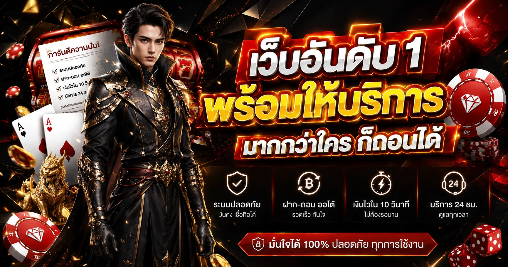 ข้อมูลบริการและความน่าเชื่อถือของ Supermax66